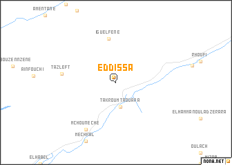 map of Ed Dissa