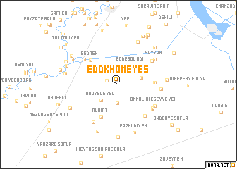 map of ‘Edd Khomeyes