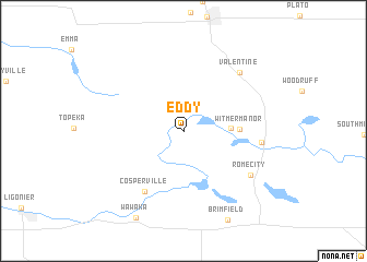 map of Eddy