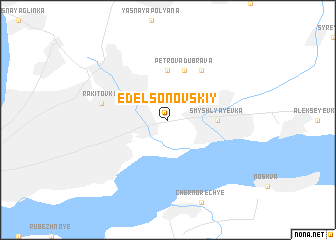 map of Edel\