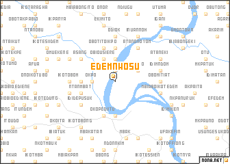 map of Edem Nwosu