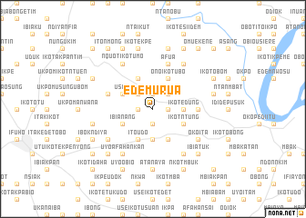 map of Edem Urua