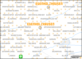 map of Edenholzhausen