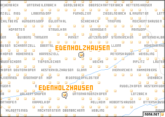 map of Edenholzhausen