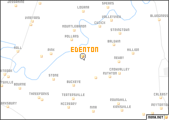 map of Edenton