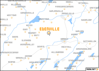map of Edenville