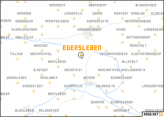 map of Edersleben
