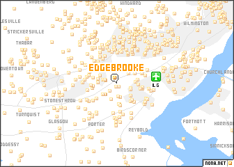 map of Edgebrooke