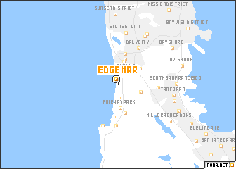 map of Edgemar