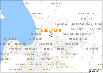 map of Edgemead