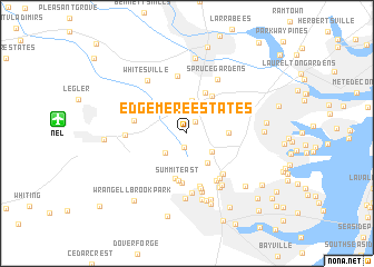 map of Edgemere Estates