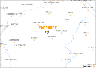 map of Edgemont