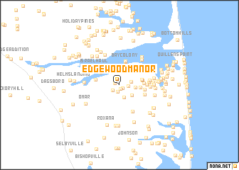 map of Edgewood Manor