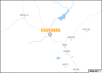 map of Edgewood