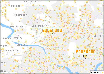 map of Edgewood