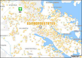 map of Edinboro Estates