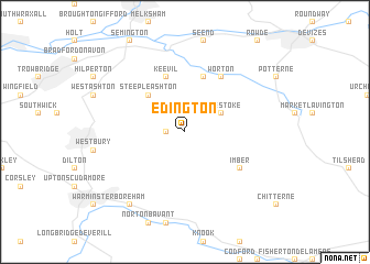 map of Edington