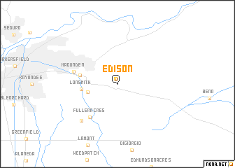 map of Edison