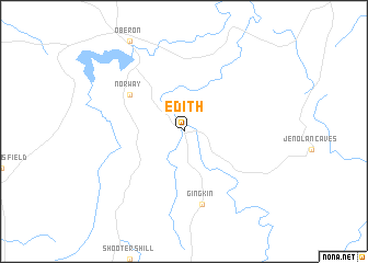 map of Edith