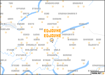 map of Edjovhe