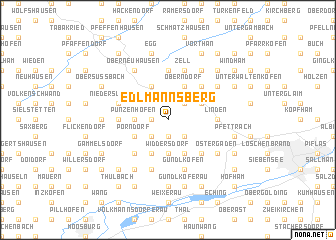 map of Edlmannsberg
