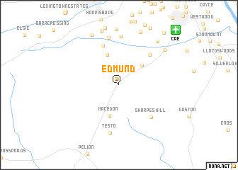 map of Edmund