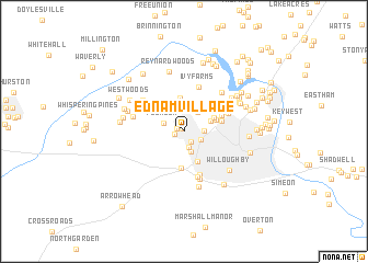 map of Ednam Village