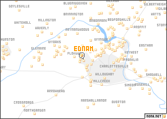 map of Ednam