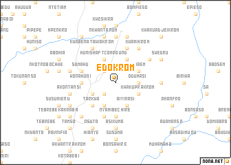 map of Edokrom