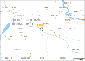 map of Ēdole