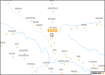 map of Edou