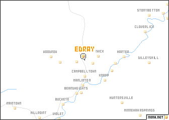 map of Edray