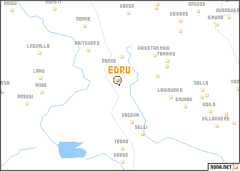 map of Edru