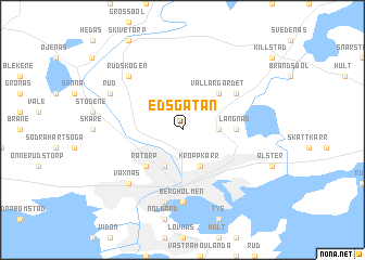 map of Edsgatan