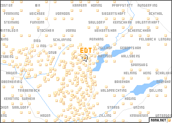 map of Edt