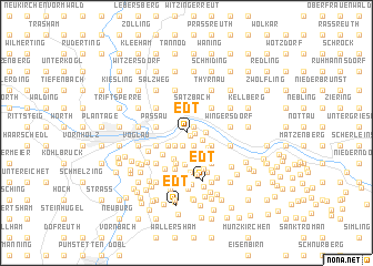 map of Edt