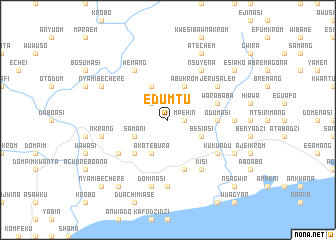 map of Edumtu