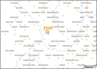 map of Edum