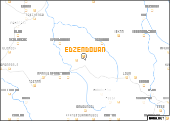 map of Edzendouan