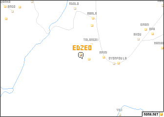 map of Edzéo