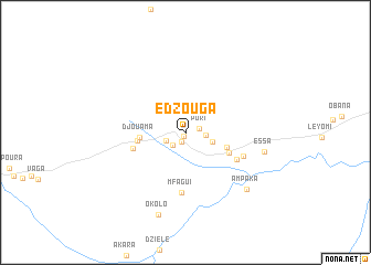 map of Edzouga