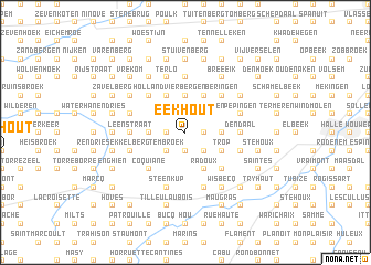 map of Eekhout