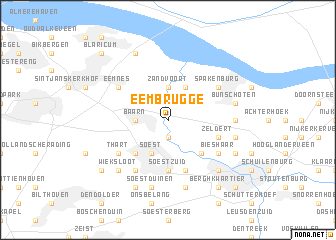 map of Eembrugge