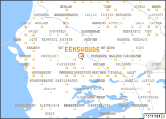 map of Eemswoude