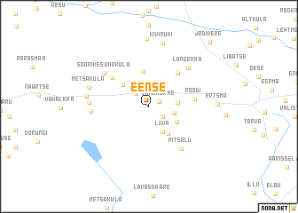 map of Eense
