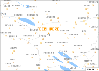 map of Eerikvere