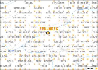 map of Eeuwhoek