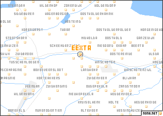 map of Eexta