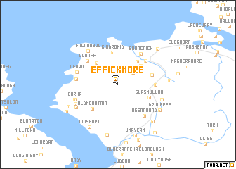 map of Effickmore