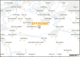 map of Effingham